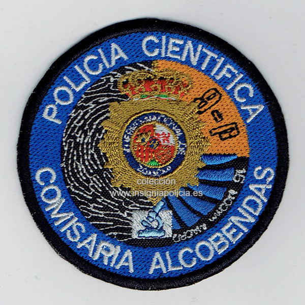 Parche Policía Cientifica Alcobendas Parche Policía Cientifica Alcobendas