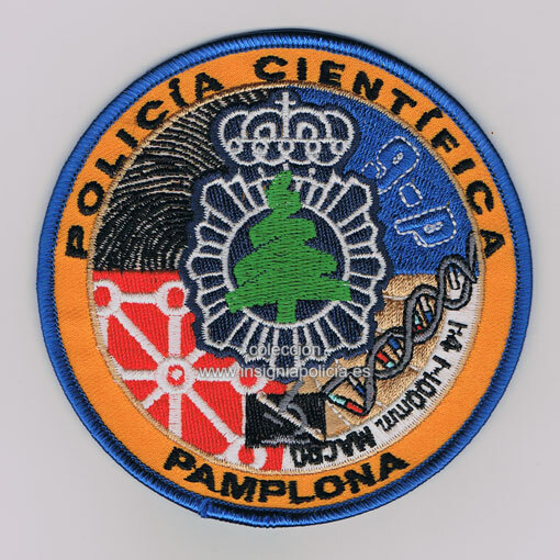 Parche Policía Cientifica Pamplona Parche Policía Cientifica Pamplona