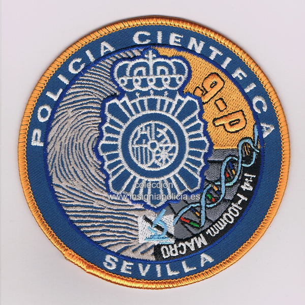 Parche Policía Cientifica Sevilla Parche Policía Cientifica Sevilla