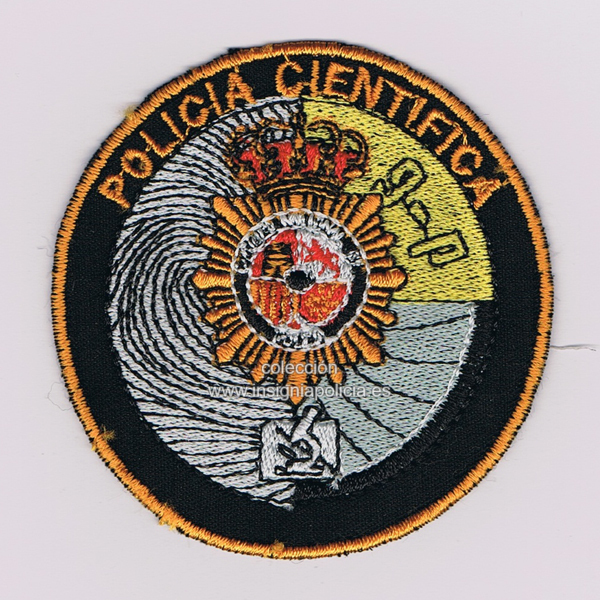 Parche Policía Científica Parche Policía Científica